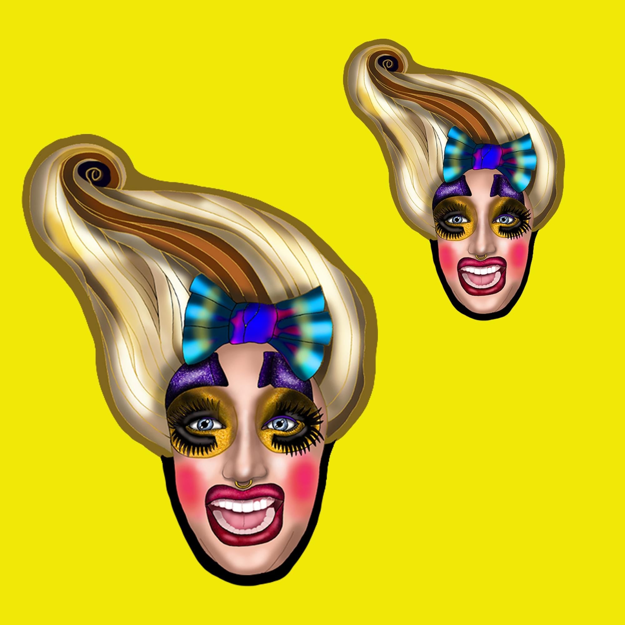 Interactive Magnet Set Cherdonna, Iconic Seattle queer performance artist