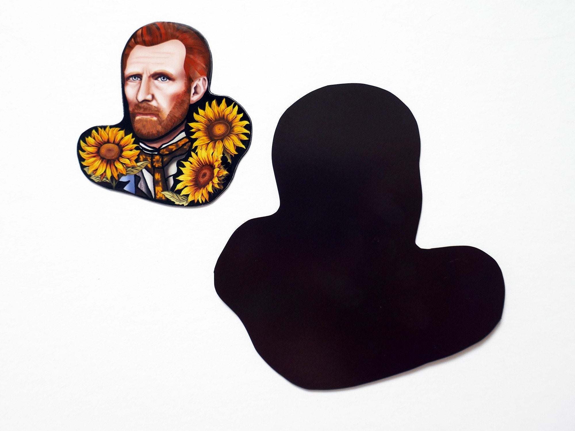 Refrigerator Magnet Vincent Van Vogh Dutch Post-Impressionist | Iconic artist-inspired magnet | modern artist