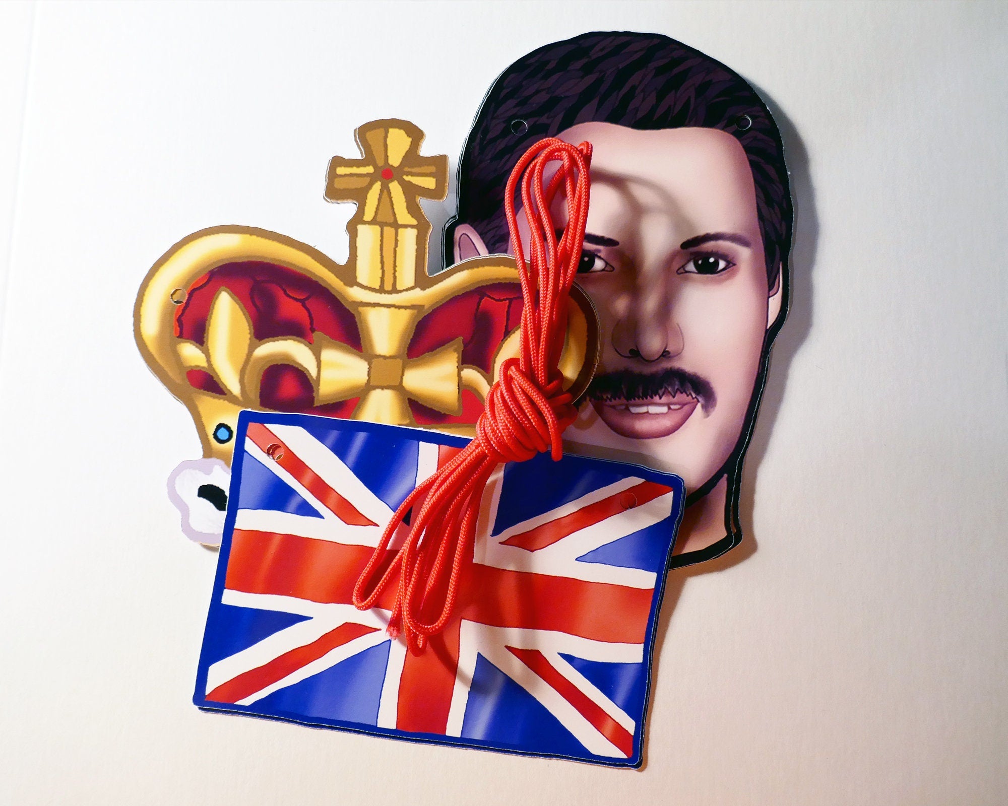 British Rockstar Garland | 80s Music Party Decorations