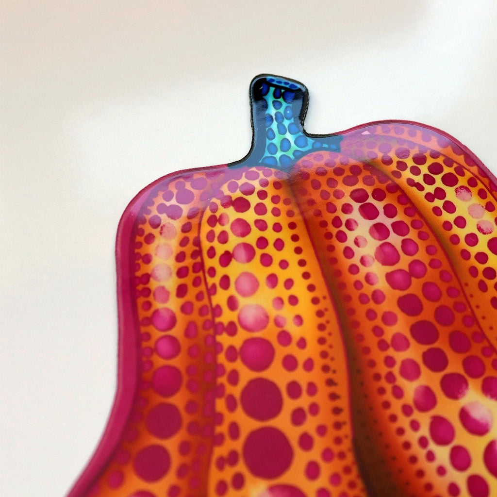 Dancing Pumpkins magnet set Kusama Inspired