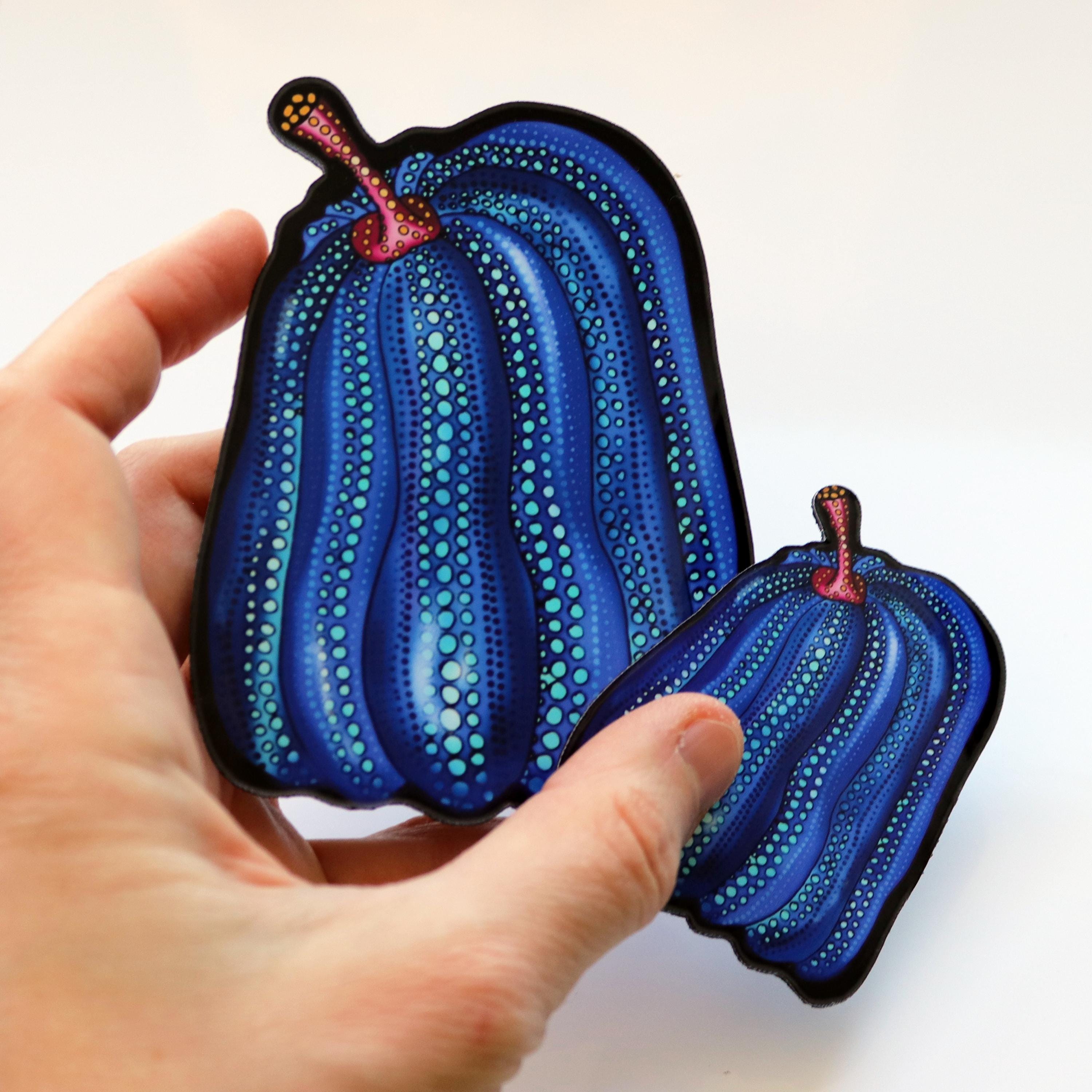 Dancing Pumpkins magnet set Kusama Inspired