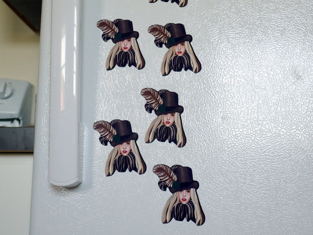 Rock Goddess Refrigerator Magnet | 80s Music, USA Made
