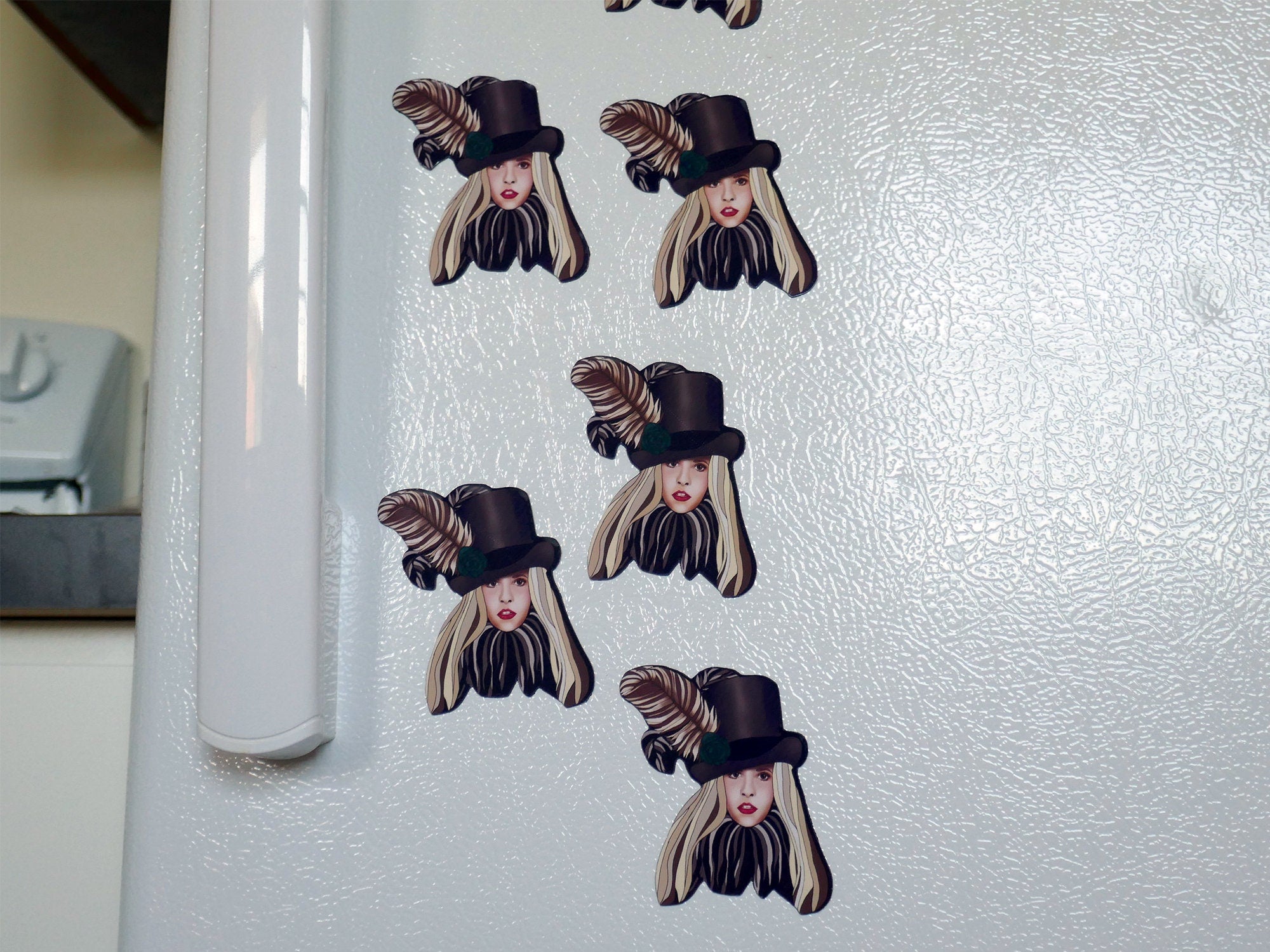 Rock Goddess Refrigerator Magnet | 80s Music, USA Made