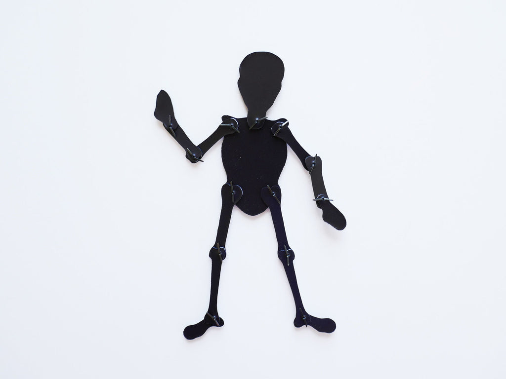 Articulated Magnet Skeleton: Halloween Posable Doll