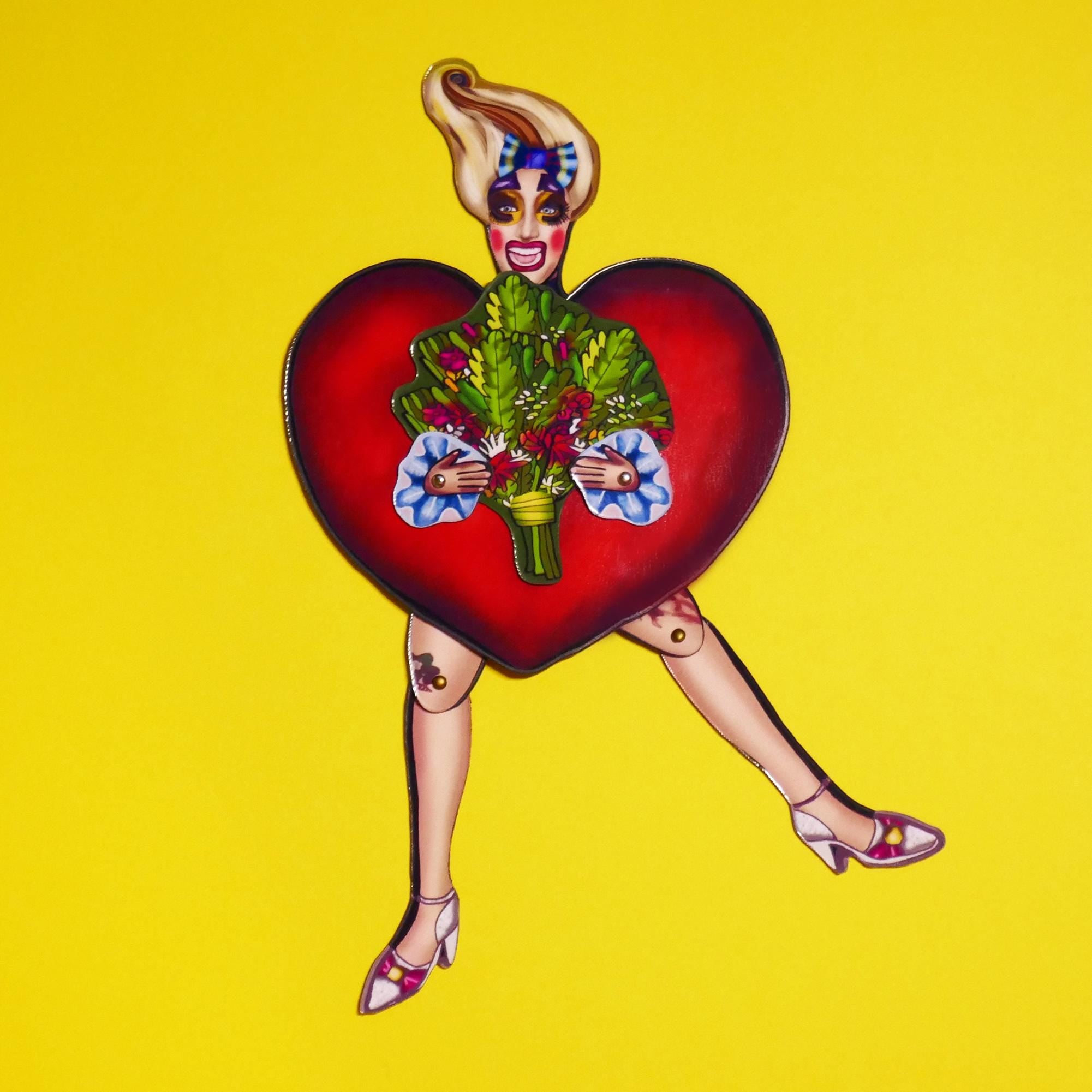 Interactive Magnet Set Cherdonna, Iconic Seattle queer performance artist