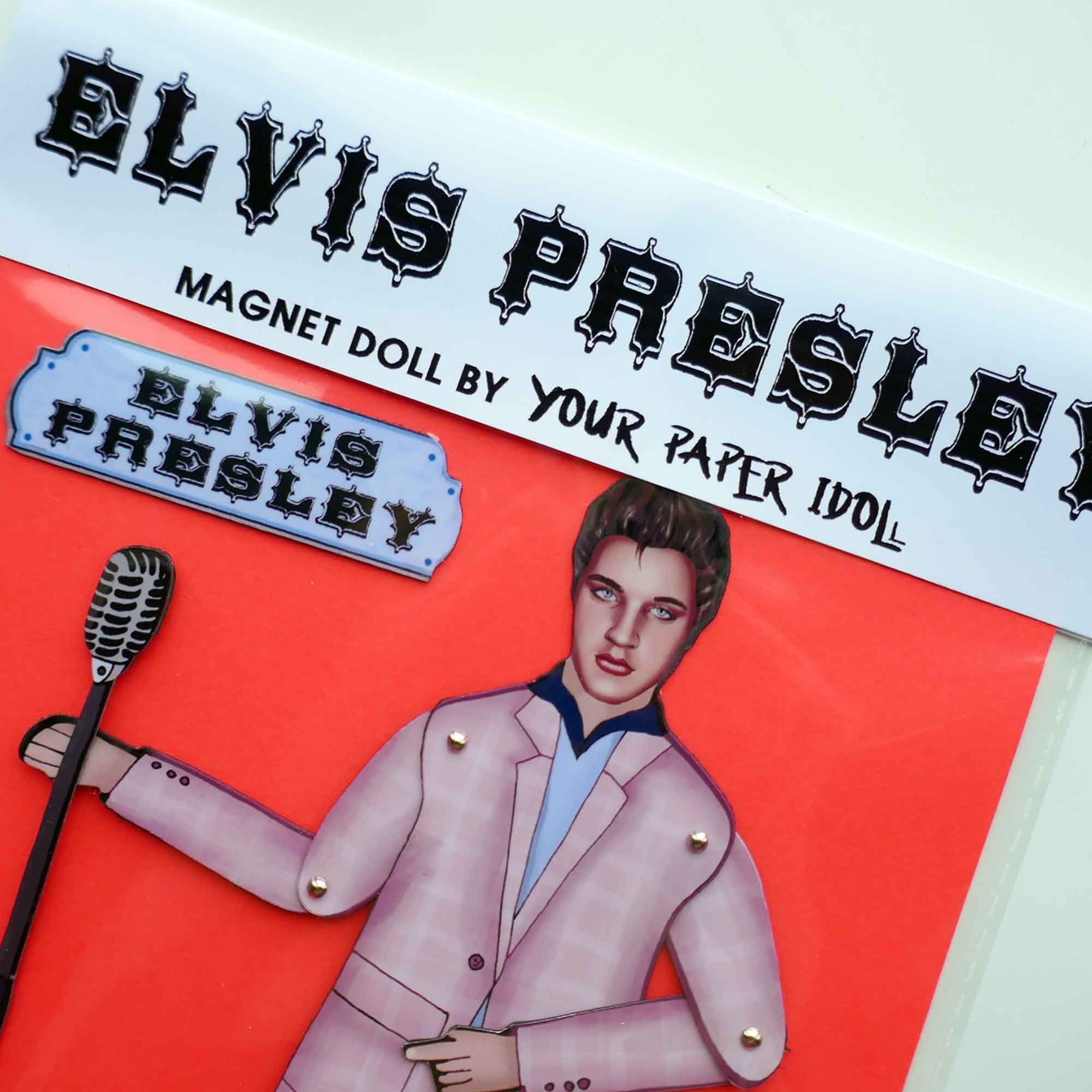 Articulated Magnet Doll: Rock Legend, Music Lover Gift
