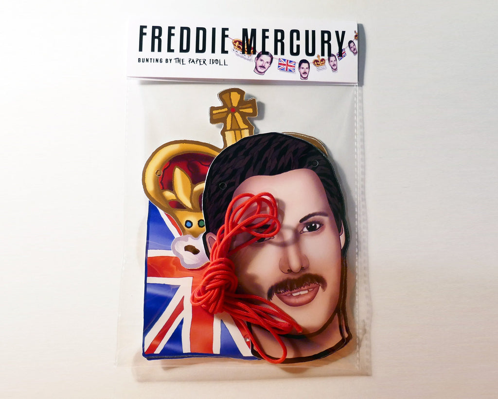 British Rockstar Garland | 80s Music Party Decorations