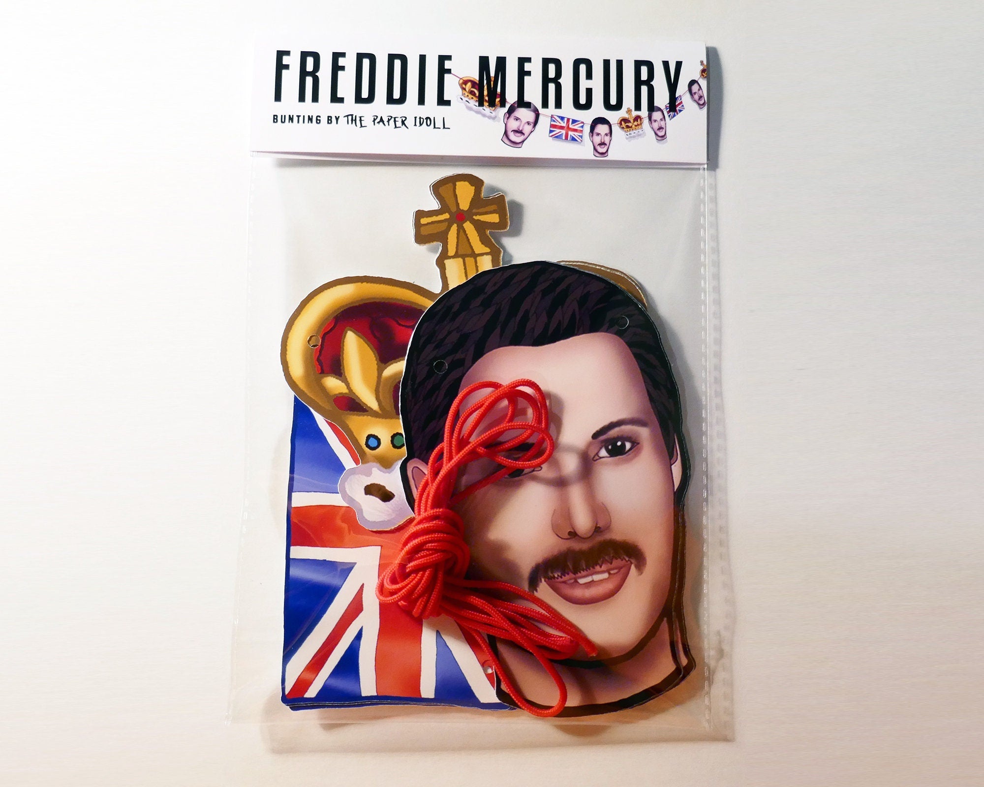 British Rockstar Garland | 80s Music Party Decorations