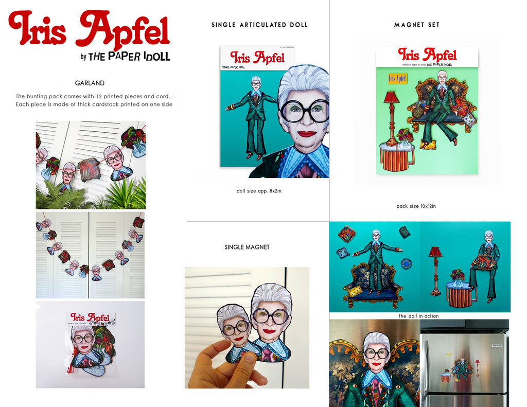 Fashion Icon Garland | Legendary Artist-Inspired Bunting