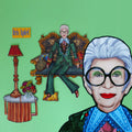 Fashion Icon Interactive Doll + Magnet Set: Art-Themed Refrigerator Magnets