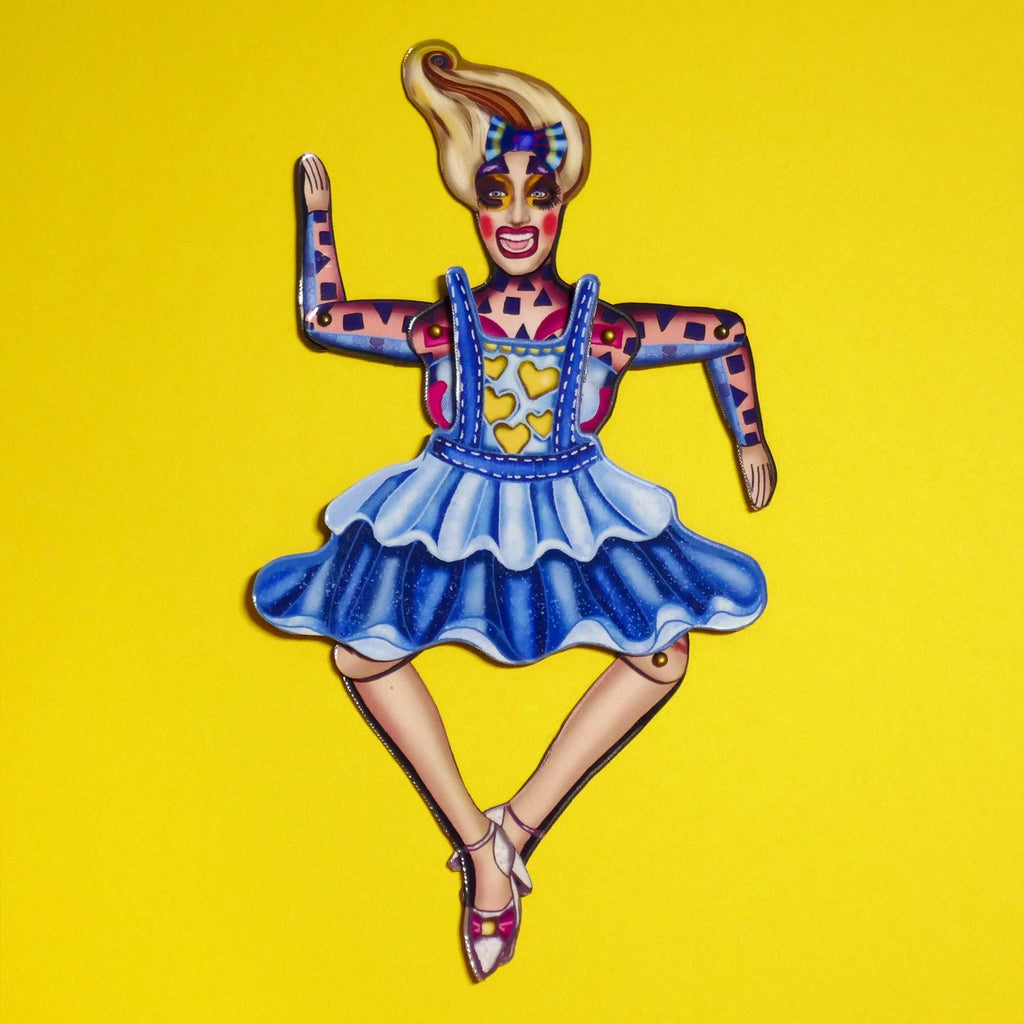 Interactive Magnet Set Cherdonna, Iconic Seattle queer performance artist