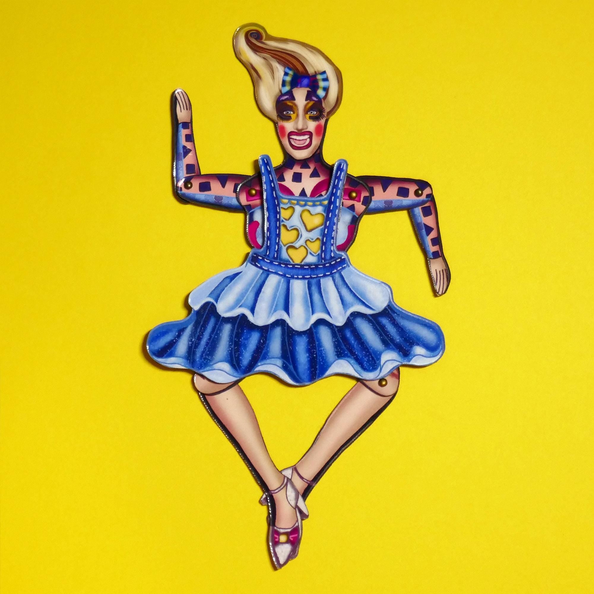 Interactive Magnet Set Cherdonna, Iconic Seattle queer performance artist