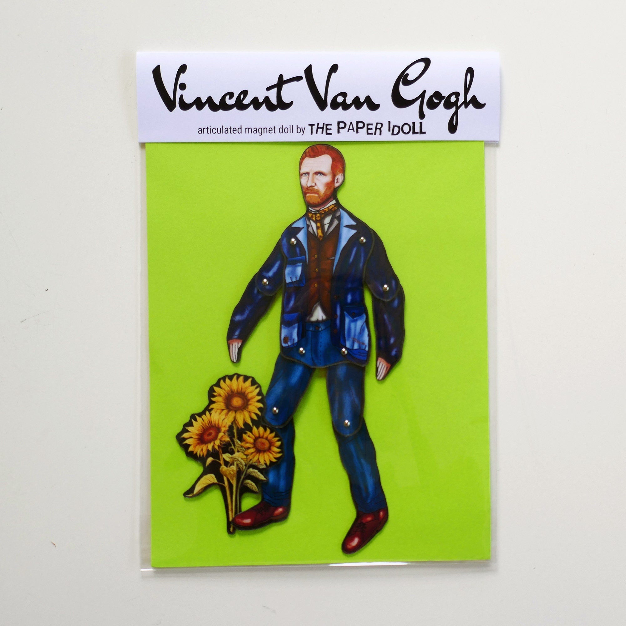 Articulated Van Gogh Magnet Doll | Iconic Artist Decor