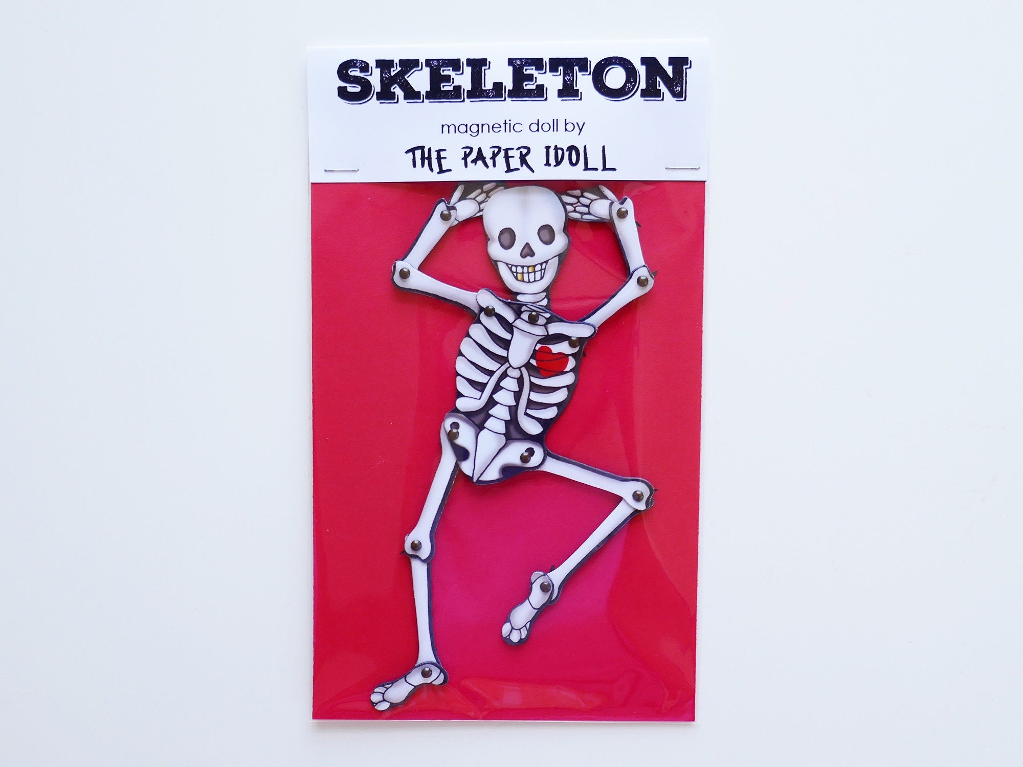 Articulated Magnet Skeleton: Halloween Posable Doll