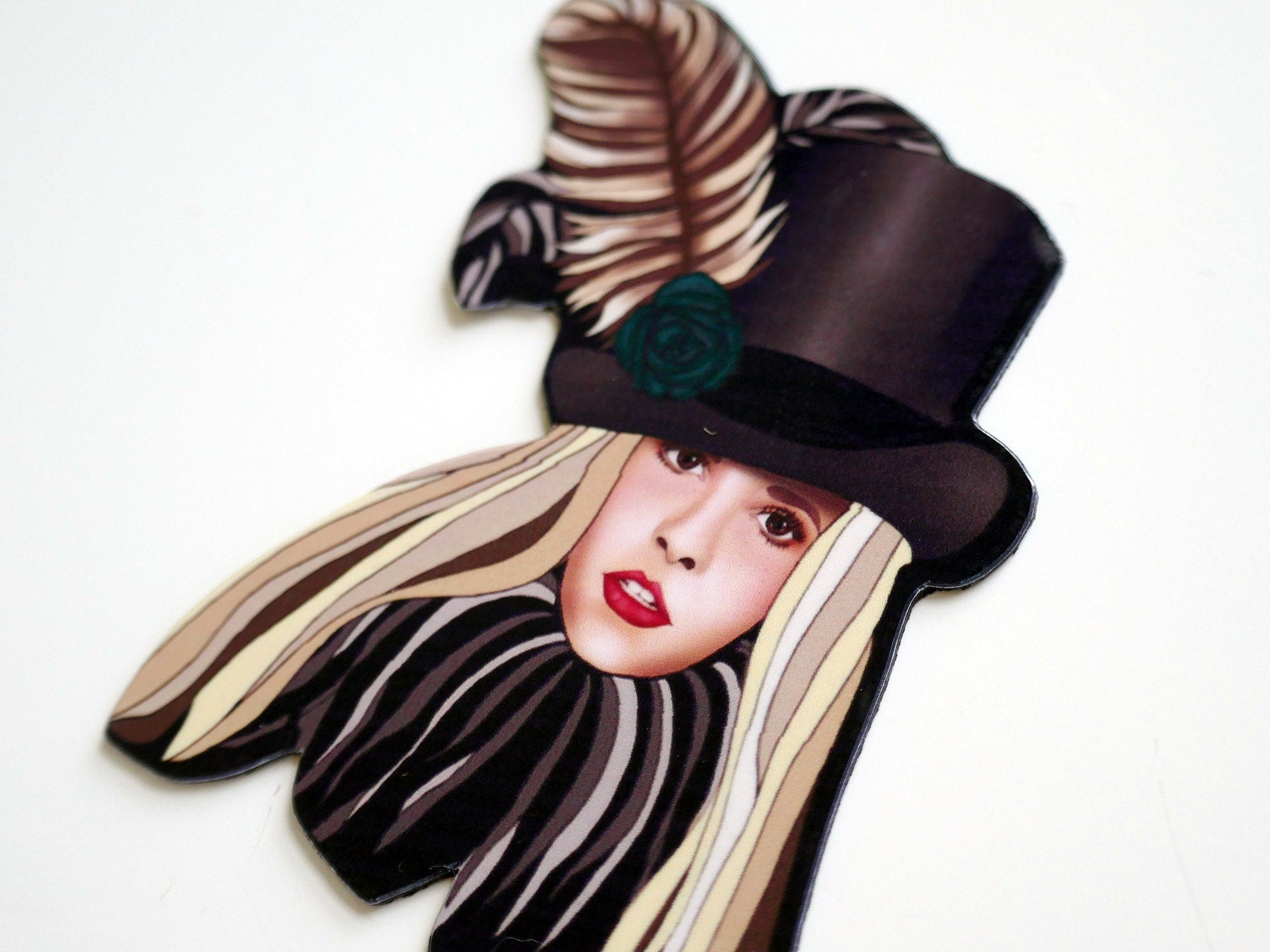 Rock Goddess Refrigerator Magnet | 80s Music, USA Made