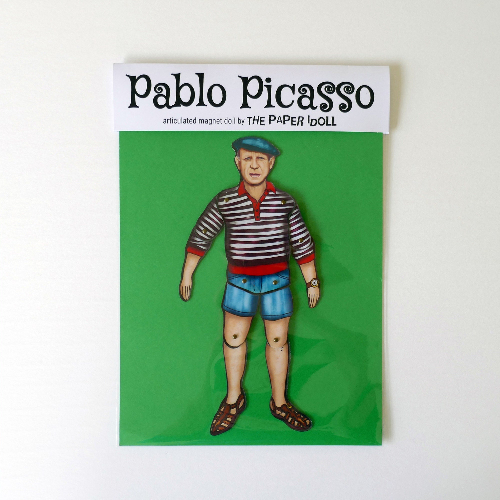 Articulated Picasso Magnet Doll | Modern Art Home Decor