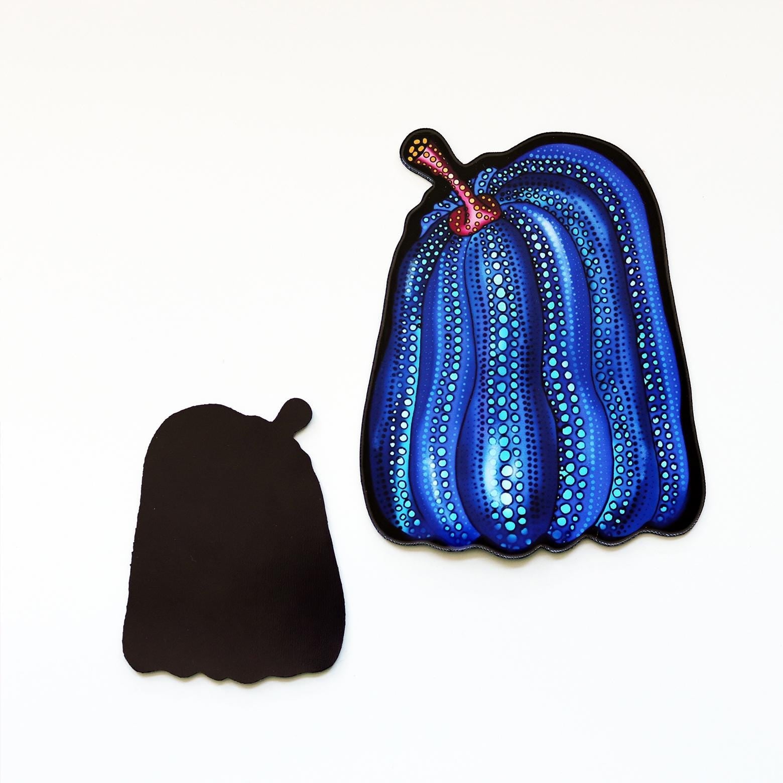 Dancing Pumpkins magnet set Kusama Inspired