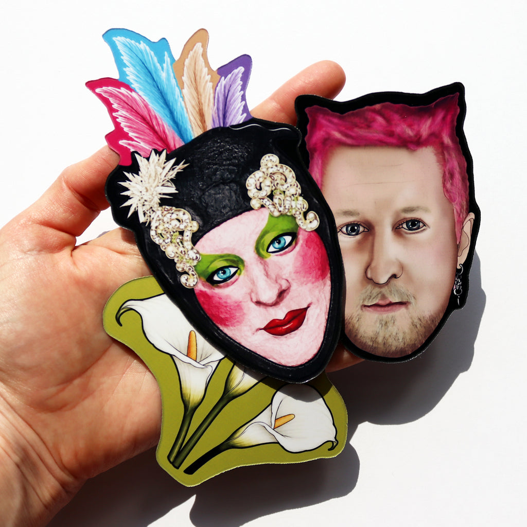 Colin Self - Interactive Magnet Set/Single Doll/Banner/Single Magnets
