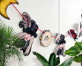 Rock Goddess Garland: Bohemian Singer Bunting, Music Party Decor