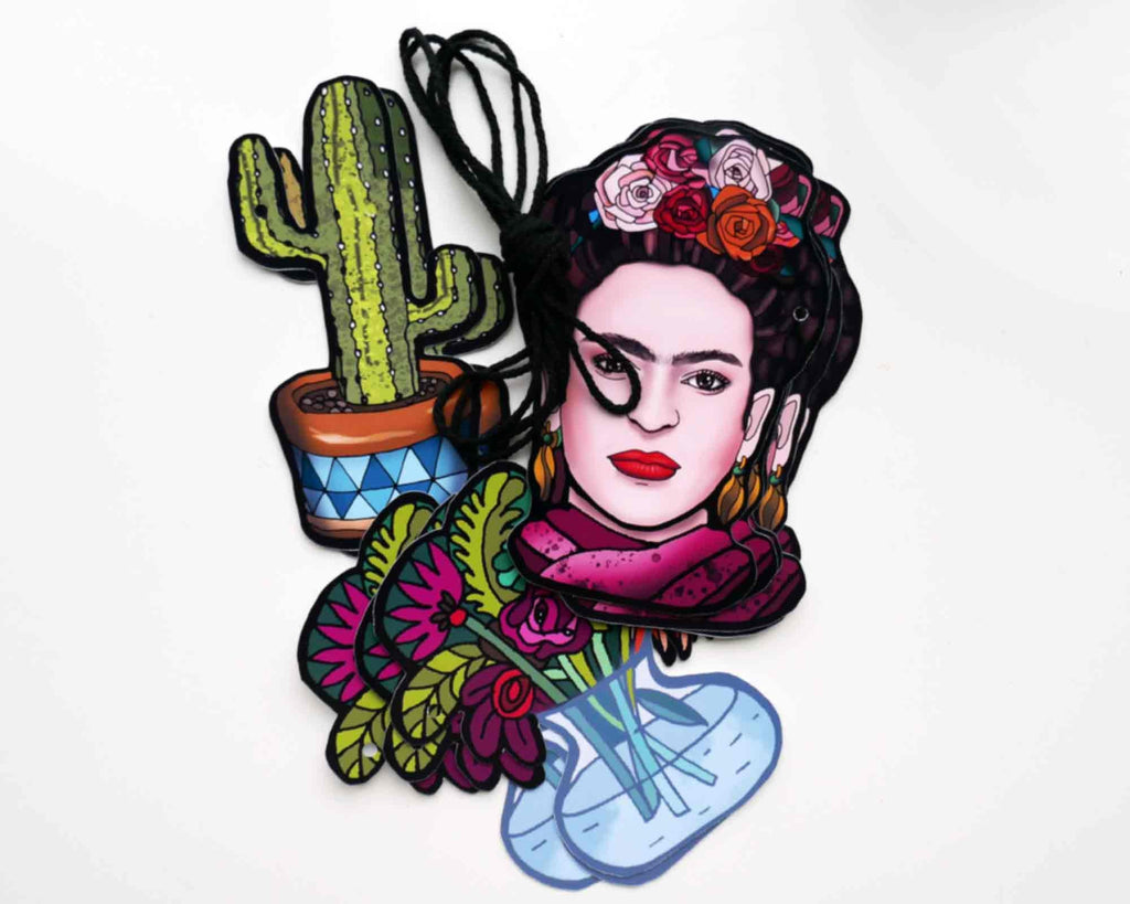 Mexican Artist Garland | Frida, Cacti, and Bouquet Bunting
