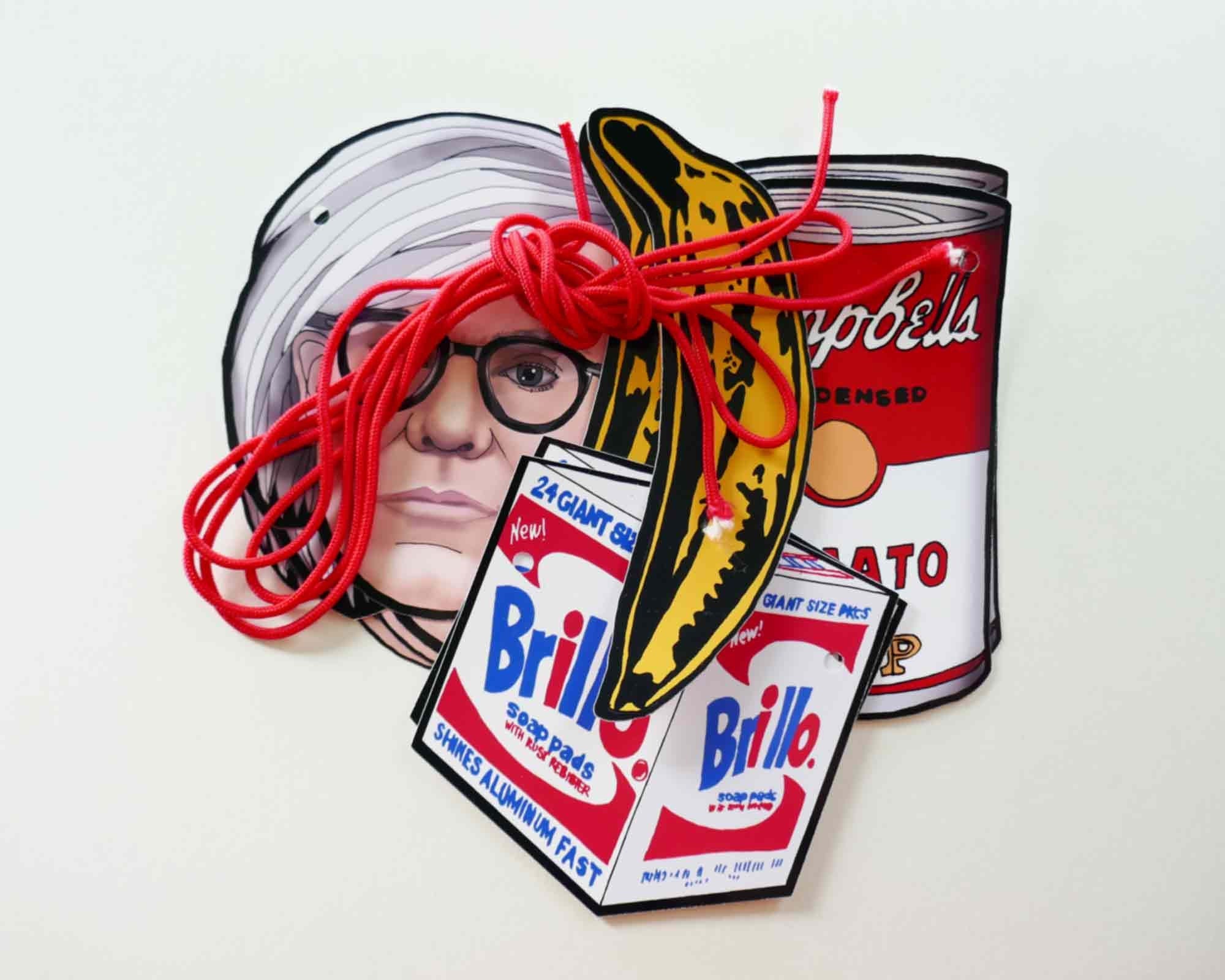 Pop Art Artist Garland: 60s Style Party Decor