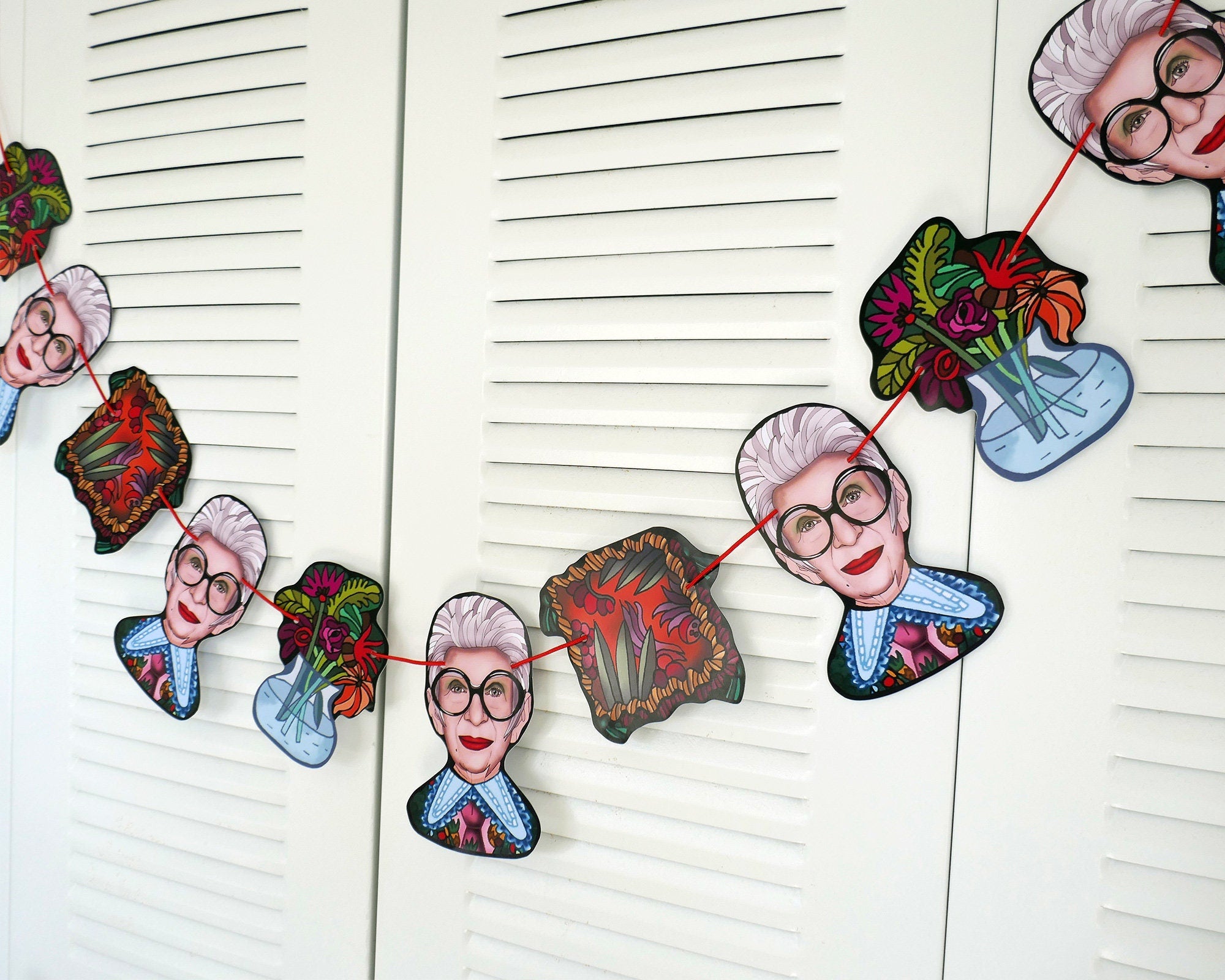 Fashion Icon Garland | Legendary Artist-Inspired Bunting