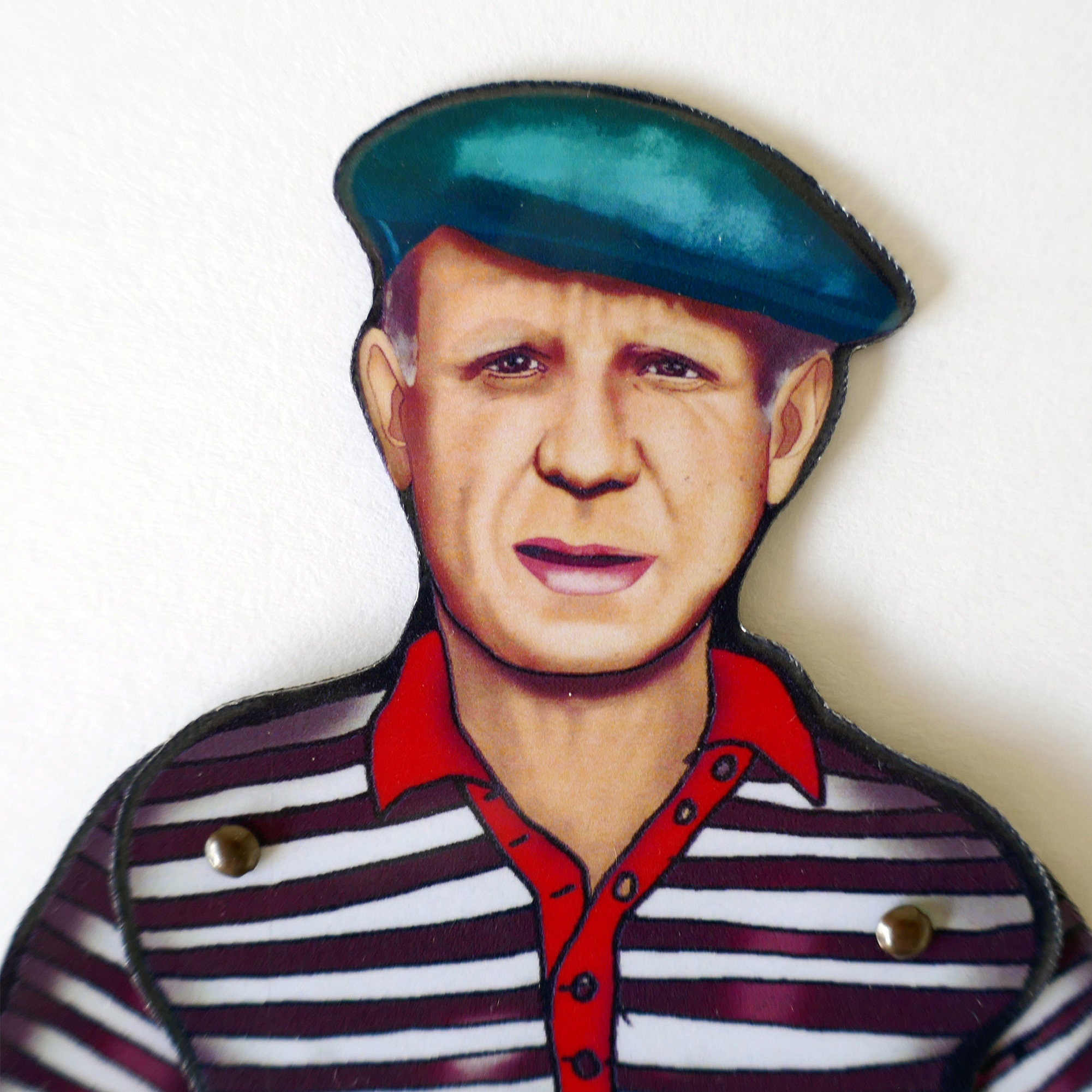 Articulated Picasso Magnet Doll | Modern Art Home Decor