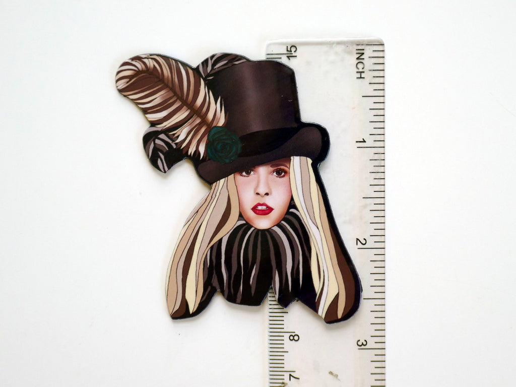 Rock Goddess Refrigerator Magnet | 80s Music, USA Made