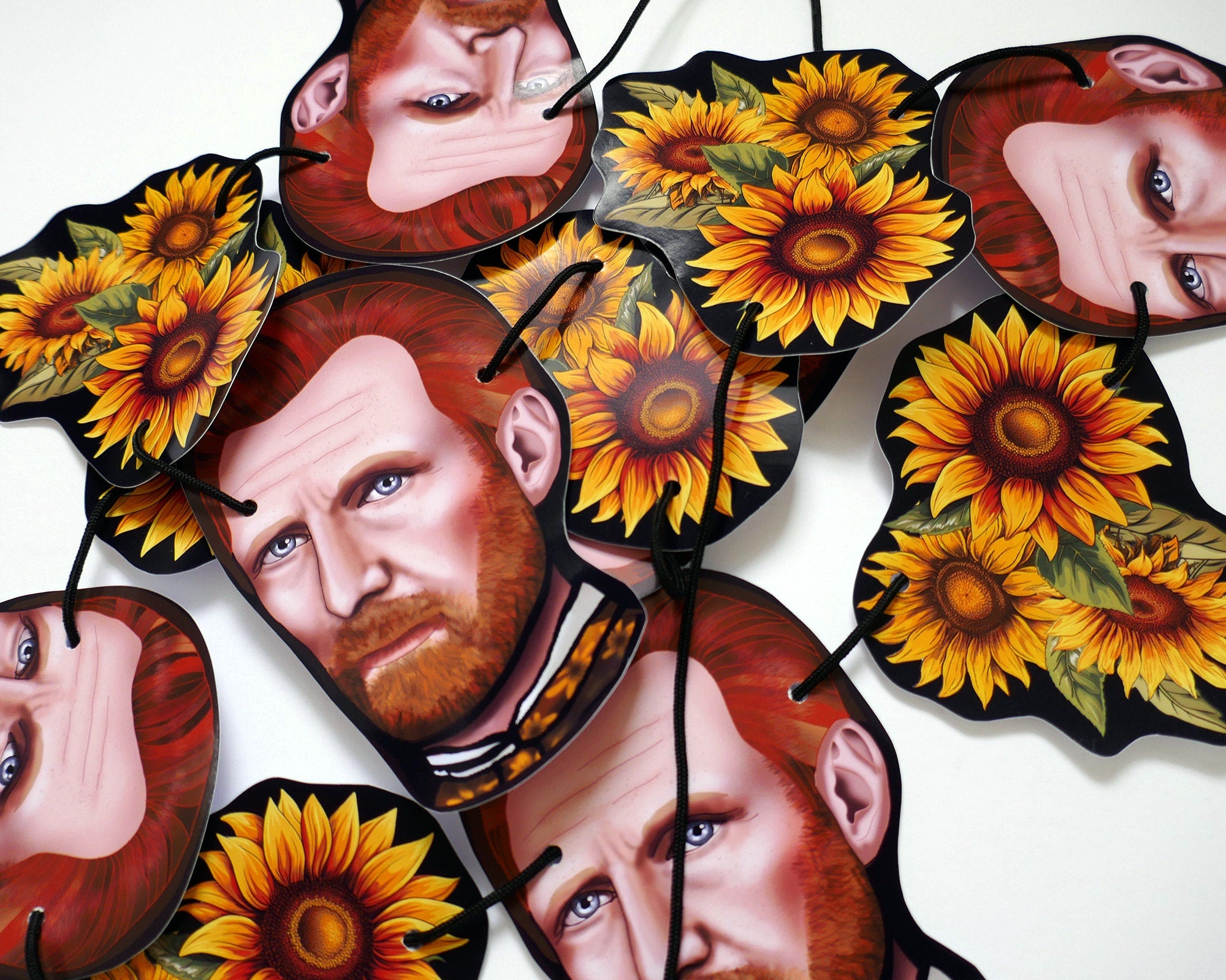 Van Gogh Garland | Dutch Post-Impressionist Art Party Bunting