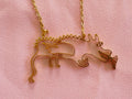Happy Dragon Stainless Steel Pendant: Hypoallergenic Fantasy Necklace.