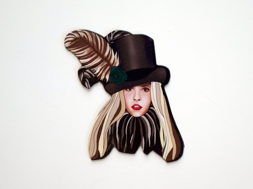 Rock Goddess Refrigerator Magnet | 80s Music, USA Made