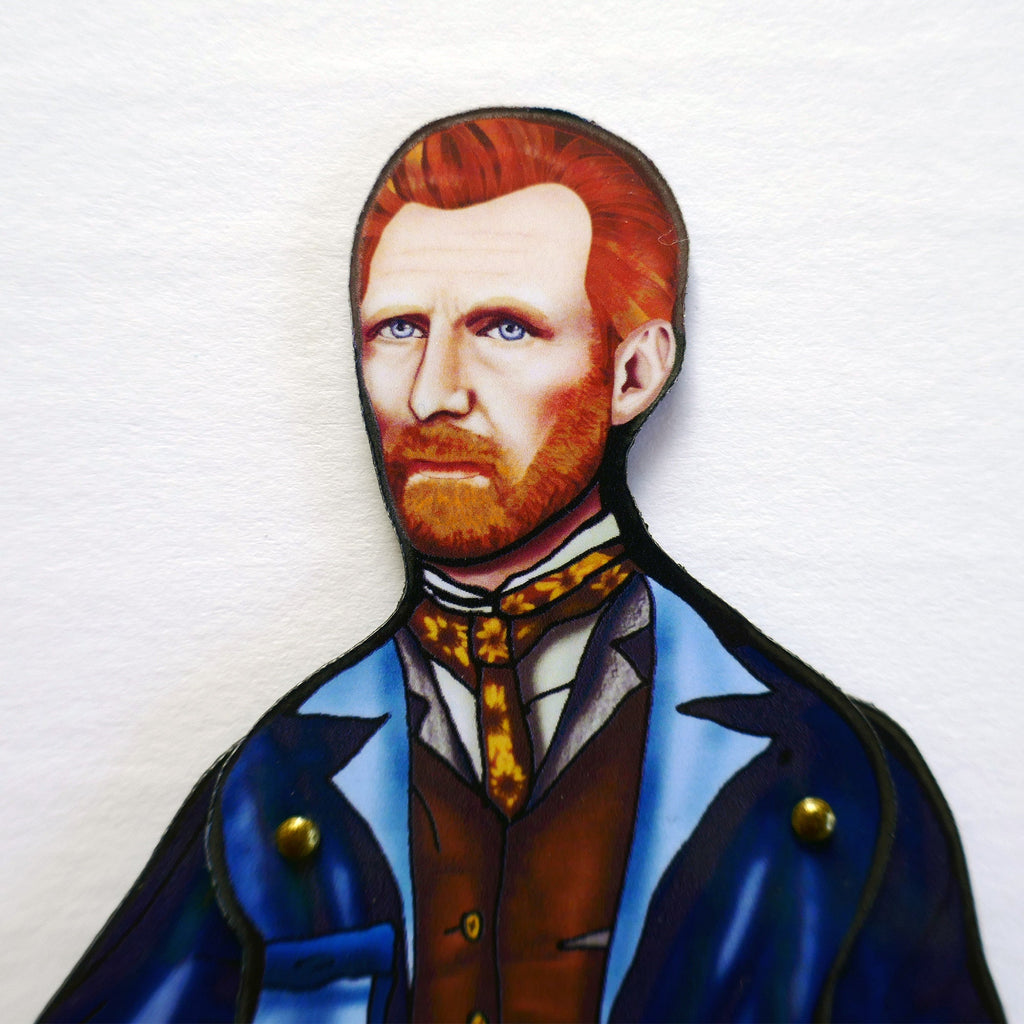 Articulated Van Gogh Magnet Doll | Iconic Artist Decor