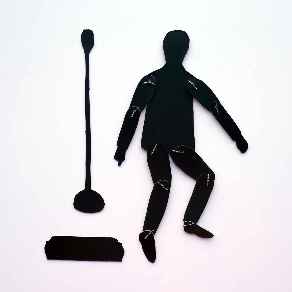 Articulated Magnet Doll: Rock Legend, Music Lover Gift
