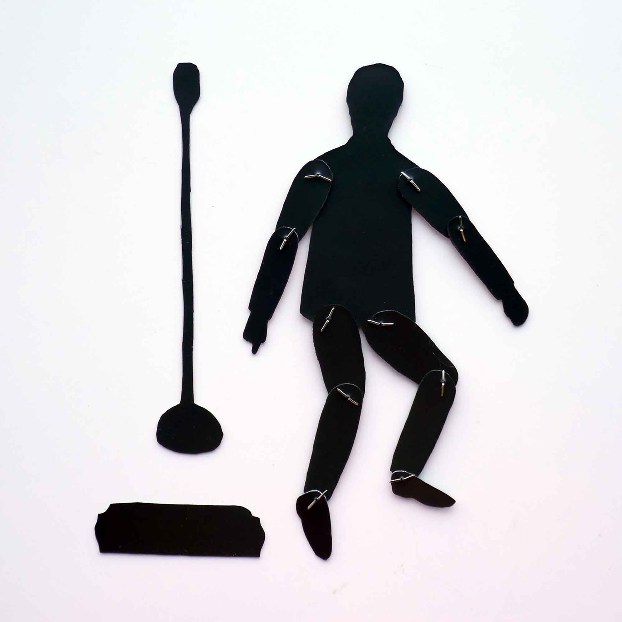 Articulated Magnet Doll: Rock Legend, Music Lover Gift