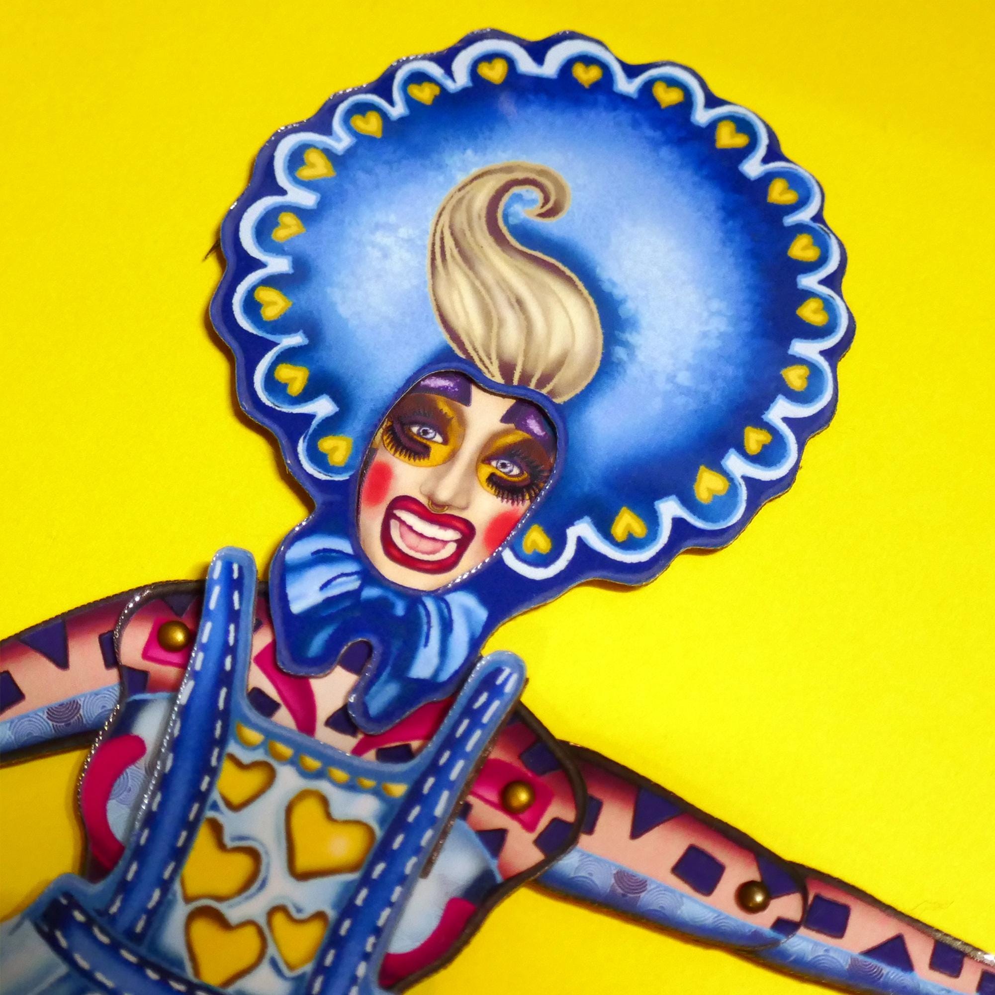 Interactive Magnet Set Cherdonna, Iconic Seattle queer performance artist