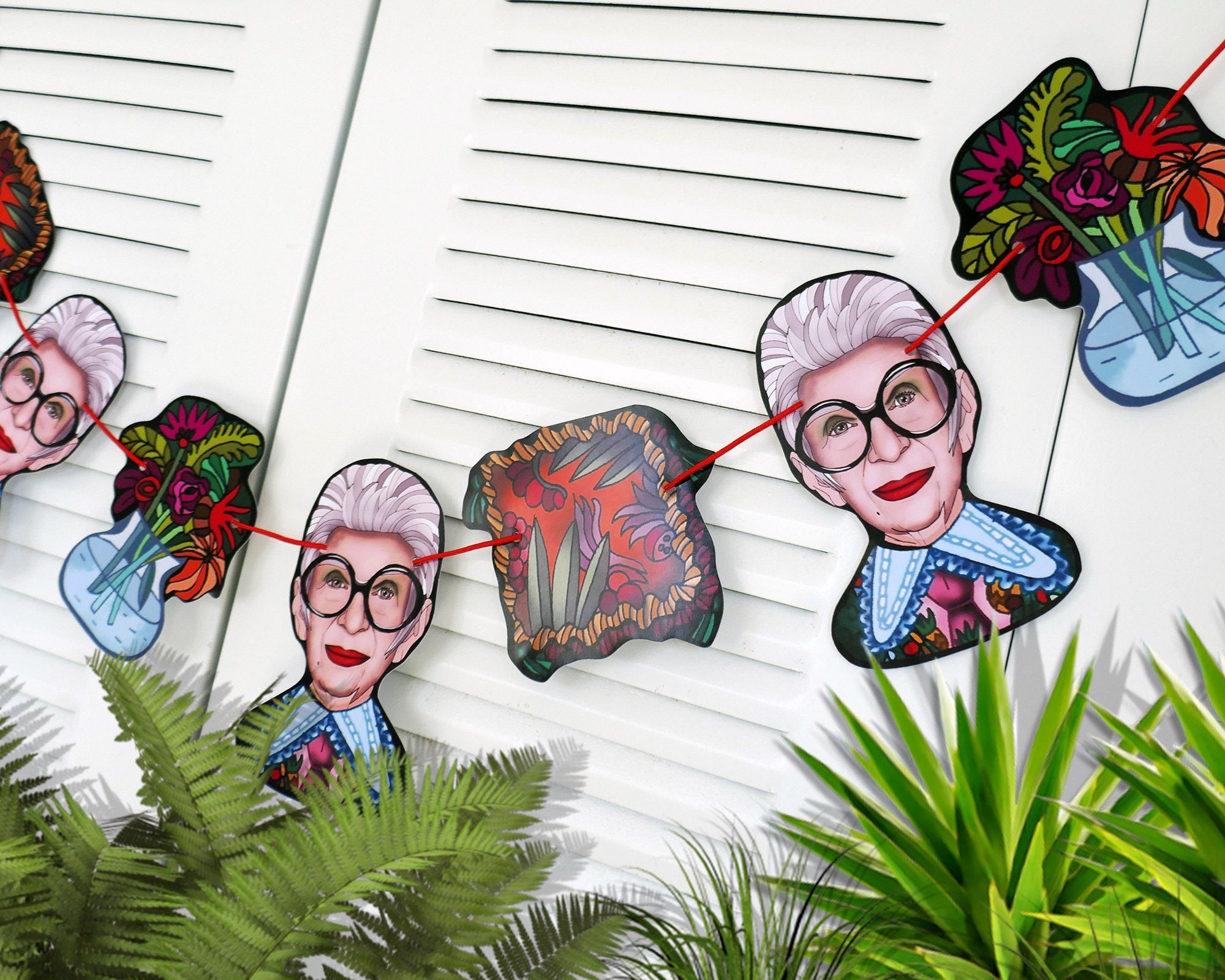 Fashion Icon Garland | Legendary Artist-Inspired Bunting