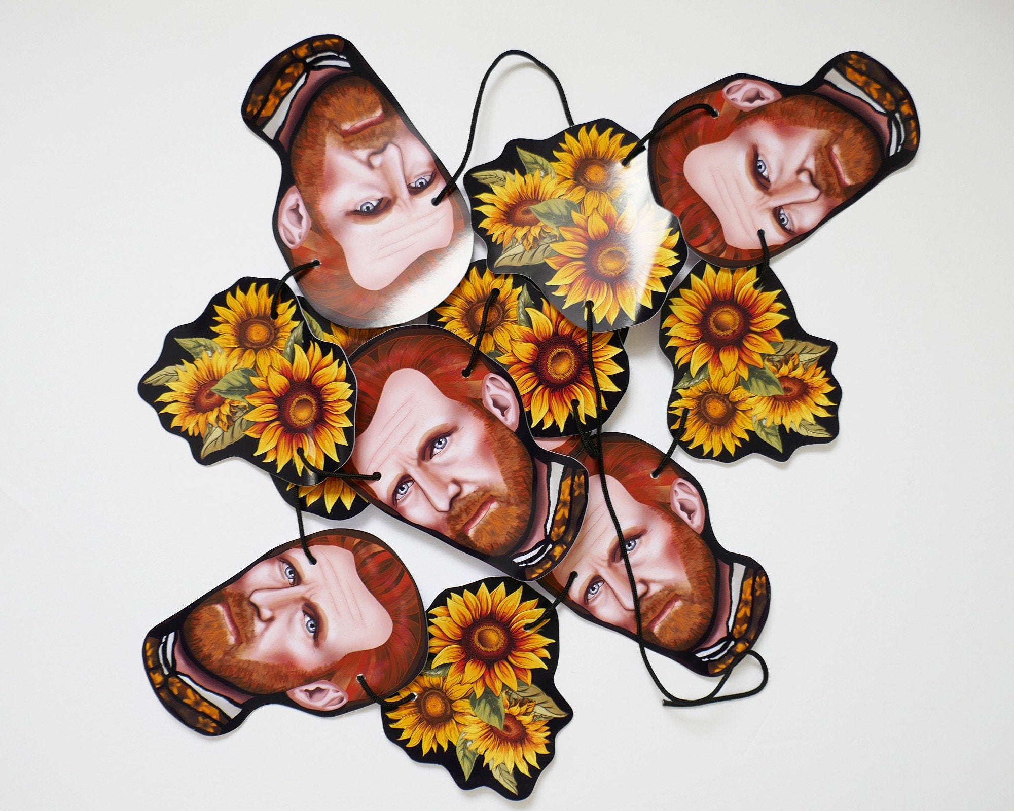 Van Gogh Garland | Dutch Post-Impressionist Art Party Bunting