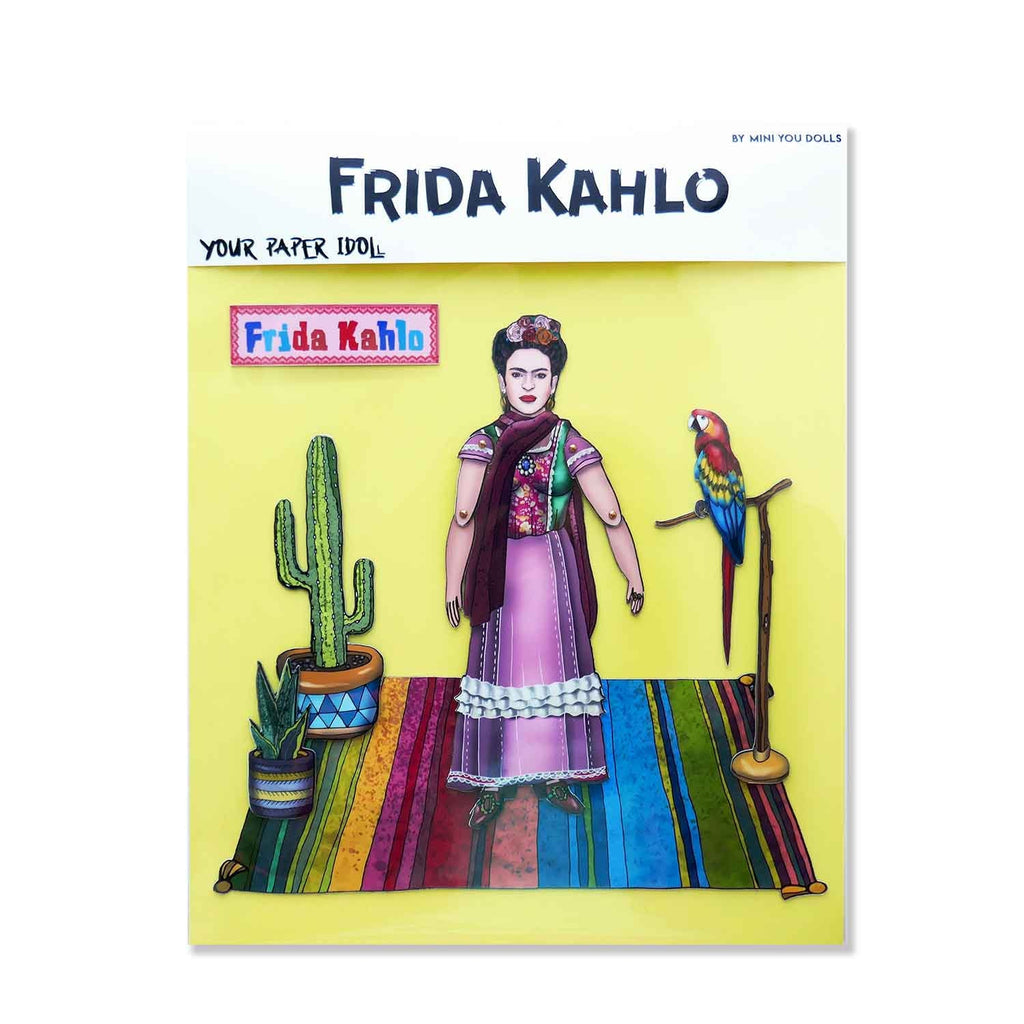 Mexican Painter Magnet Set | Interactive Paper Doll, Art Lover Gift
